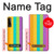 W3678 Colorful Rainbow Vertical Hülle Schutzhülle Taschen und Leder Flip für LG Stylo 7 4G