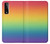 W3698 LGBT Gradient Pride Flag Hülle Schutzhülle Taschen und Leder Flip für LG Stylo 7 4G