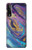 W3676 Colorful Abstract Marble Stone Hülle Schutzhülle Taschen und Leder Flip für LG Stylo 7 5G