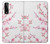 W3707 Pink Cherry Blossom Spring Flower Hülle Schutzhülle Taschen und Leder Flip für LG Stylo 7 5G