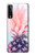 W3711 Pink Pineapple Hülle Schutzhülle Taschen und Leder Flip für LG Stylo 7 5G