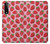 W3719 Strawberry Pattern Hülle Schutzhülle Taschen und Leder Flip für LG Stylo 7 5G