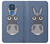 W3271 Donkey Cartoon Hülle Schutzhülle Taschen und Leder Flip für Motorola Moto G Play (2021)