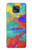 W2942 Brush Stroke Painting Hülle Schutzhülle Taschen und Leder Flip für Motorola Moto G Power (2021)