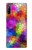 W3677 Colorful Brick Mosaics Hülle Schutzhülle Taschen und Leder Flip für Sony Xperia L5