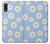 W3681 Daisy Flowers Pattern Hülle Schutzhülle Taschen und Leder Flip für Sony Xperia L5