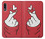 W3701 Mini Heart Love Sign Hülle Schutzhülle Taschen und Leder Flip für Sony Xperia L5