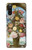 W3749 Vase of Flowers Hülle Schutzhülle Taschen und Leder Flip für Sony Xperia 10 III