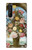 W3749 Vase of Flowers Hülle Schutzhülle Taschen und Leder Flip für Sony Xperia 1 III