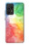 W2945 Colorful Watercolor Hülle Schutzhülle Taschen und Leder Flip für Samsung Galaxy A52, Galaxy A52 5G