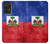 W3022 Haiti Flag Hülle Schutzhülle Taschen und Leder Flip für Samsung Galaxy A52, Galaxy A52 5G