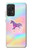 W3203 Rainbow Unicorn Hülle Schutzhülle Taschen und Leder Flip für Samsung Galaxy A72, Galaxy A72 5G