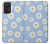 W3681 Daisy Flowers Pattern Hülle Schutzhülle Taschen und Leder Flip für Samsung Galaxy A72, Galaxy A72 5G