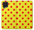 W3526 Red Spot Polka Dot Hülle Schutzhülle Taschen und Leder Flip für Samsung Galaxy F62