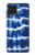 W3671 Blue Tie Dye Hülle Schutzhülle Taschen und Leder Flip für Samsung Galaxy F62