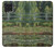 W3674 Claude Monet Footbridge and Water Lily Pool Hülle Schutzhülle Taschen und Leder Flip für Samsung Galaxy F62