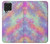 W3706 Pastel Rainbow Galaxy Pink Sky Hülle Schutzhülle Taschen und Leder Flip für Samsung Galaxy F62