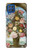 W3749 Vase of Flowers Hülle Schutzhülle Taschen und Leder Flip für Samsung Galaxy M62