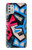 W3445 Graffiti Street Art Hülle Schutzhülle Taschen und Leder Flip für Motorola Moto G Stylus (2021)