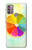 W3493 Colorful Lemon Hülle Schutzhülle Taschen und Leder Flip für Motorola Moto G30, G20, G10