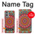 W3694 Hippie Art Pattern Hülle Schutzhülle Taschen und Leder Flip für OnePlus 9 Pro