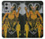 W3740 Tarot Card The Devil Hülle Schutzhülle Taschen und Leder Flip für OnePlus 9 Pro