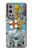 W3743 Tarot Card The Judgement Hülle Schutzhülle Taschen und Leder Flip für OnePlus 9 Pro