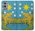 W3744 Tarot Card The Star Hülle Schutzhülle Taschen und Leder Flip für OnePlus 9 Pro