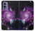 W3689 Galaxy Outer Space Planet Hülle Schutzhülle Taschen und Leder Flip für OnePlus 9