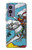 W3731 Tarot Card Knight of Swords Hülle Schutzhülle Taschen und Leder Flip für OnePlus 9