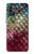 W3539 Mermaid Fish Scale Hülle Schutzhülle Taschen und Leder Flip für OnePlus 9R