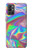 W3597 Holographic Photo Printed Hülle Schutzhülle Taschen und Leder Flip für OnePlus 9R