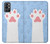 W3618 Cat Paw Hülle Schutzhülle Taschen und Leder Flip für OnePlus 9R