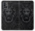 W3619 Dark Gothic Lion Hülle Schutzhülle Taschen und Leder Flip für OnePlus 9R