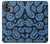 W3679 Cute Ghost Pattern Hülle Schutzhülle Taschen und Leder Flip für OnePlus 9R