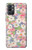 W3688 Floral Flower Art Pattern Hülle Schutzhülle Taschen und Leder Flip für OnePlus 9R