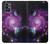 W3689 Galaxy Outer Space Planet Hülle Schutzhülle Taschen und Leder Flip für OnePlus 9R