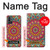 W3694 Hippie Art Pattern Hülle Schutzhülle Taschen und Leder Flip für OnePlus 9R