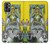 W3739 Tarot Card The Chariot Hülle Schutzhülle Taschen und Leder Flip für OnePlus 9R