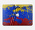 W3306 Colombia Flag Vintage Football Graphic Hülle Schutzhülle Taschen für MacBook Pro 15″ - A1707, A1990