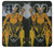 W3740 Tarot Card The Devil Hülle Schutzhülle Taschen und Leder Flip für Motorola Edge S