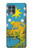 W3744 Tarot Card The Star Hülle Schutzhülle Taschen und Leder Flip für Motorola Edge S