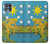 W3744 Tarot Card The Star Hülle Schutzhülle Taschen und Leder Flip für Motorola Edge S