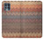 W3752 Zigzag Fabric Pattern Graphic Printed Hülle Schutzhülle Taschen und Leder Flip für Motorola Edge S