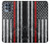 W3687 Firefighter Thin Red Line American Flag Hülle Schutzhülle Taschen und Leder Flip für Motorola Moto G100