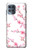 W3707 Pink Cherry Blossom Spring Flower Hülle Schutzhülle Taschen und Leder Flip für Motorola Moto G100