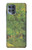 W3748 Van Gogh A Lane in a Public Garden Hülle Schutzhülle Taschen und Leder Flip für Motorola Moto G100
