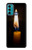 W3530 Buddha Candle Burning Hülle Schutzhülle Taschen und Leder Flip für Motorola Moto G60, G40 Fusion