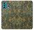 W3662 William Morris Vine Pattern Hülle Schutzhülle Taschen und Leder Flip für Motorola Moto G60, G40 Fusion