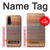 W3752 Zigzag Fabric Pattern Graphic Printed Hülle Schutzhülle Taschen und Leder Flip für OnePlus Nord CE 5G